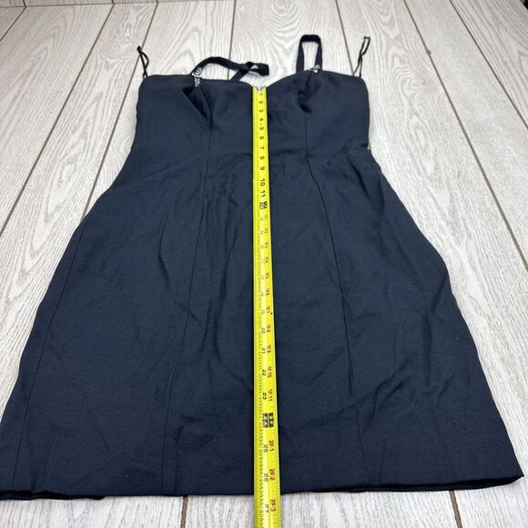 De Laru Little Black Dress Size 9/10 Vintage Cocktail Party NYE‎ Beaded - Picture 6 of 9